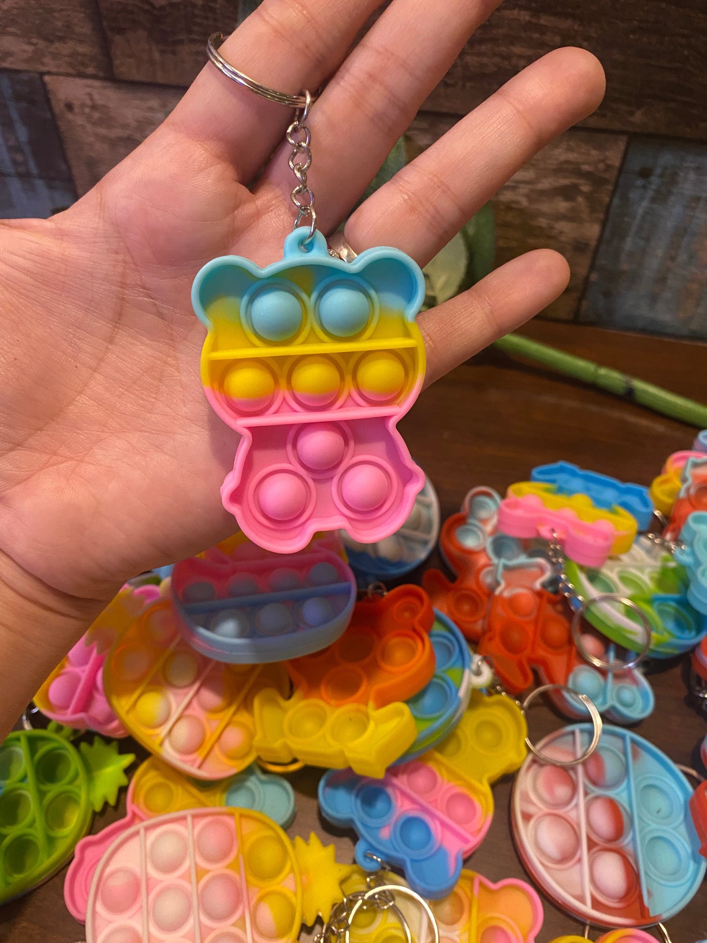 Pop It Keychain(Set of 3)