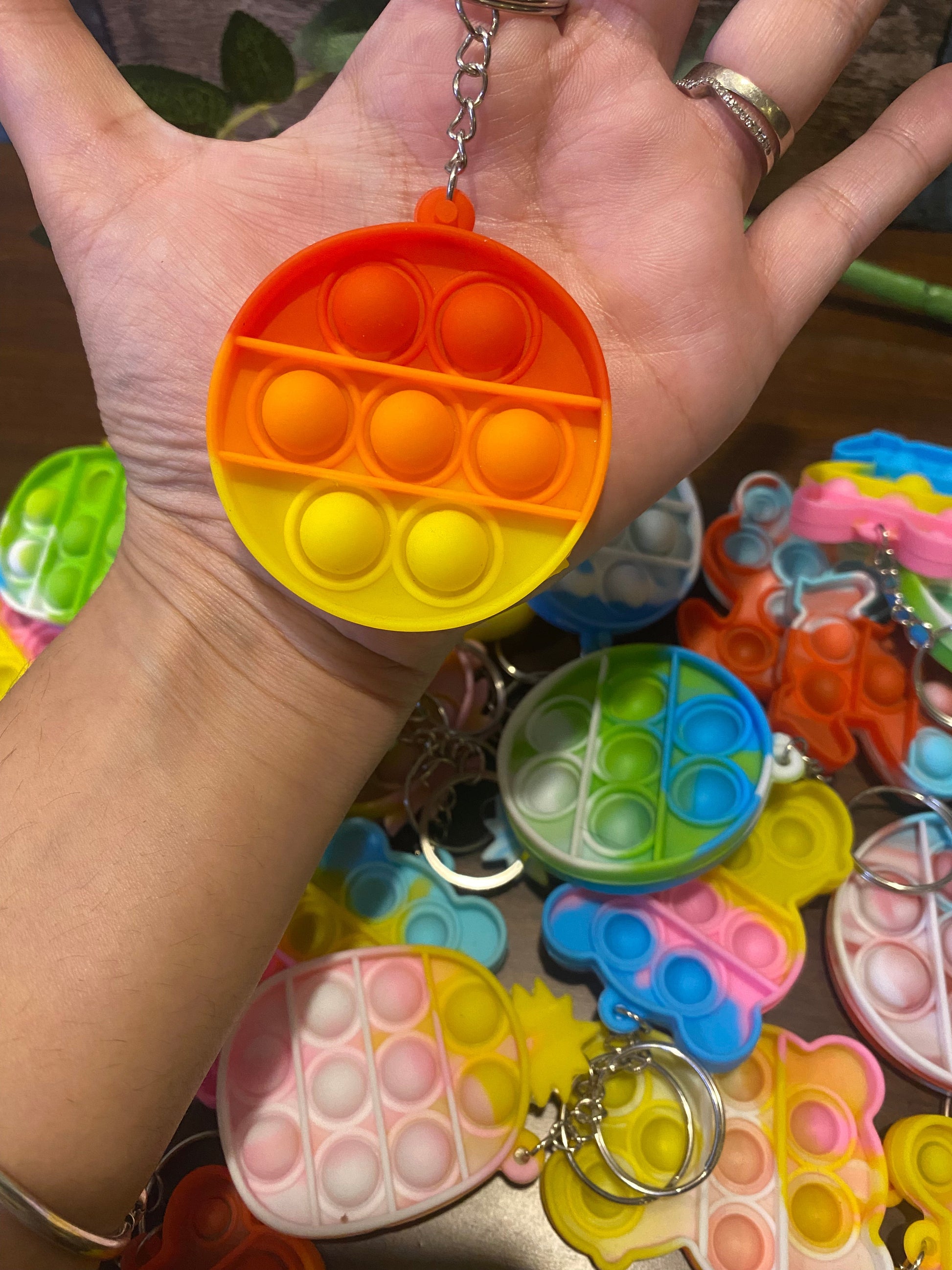 Pop It Keychain(Set of 3)