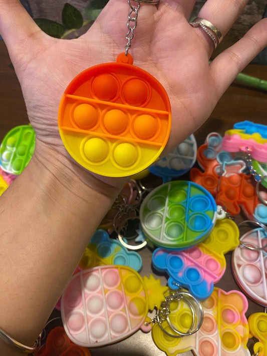 Pop It Keychain(Set of 3)