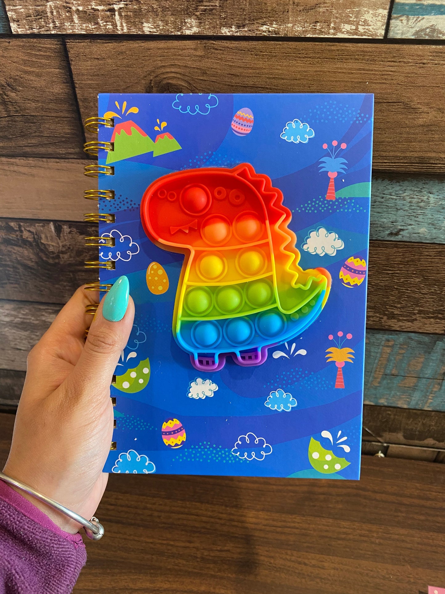 Pop It Spiral Pad