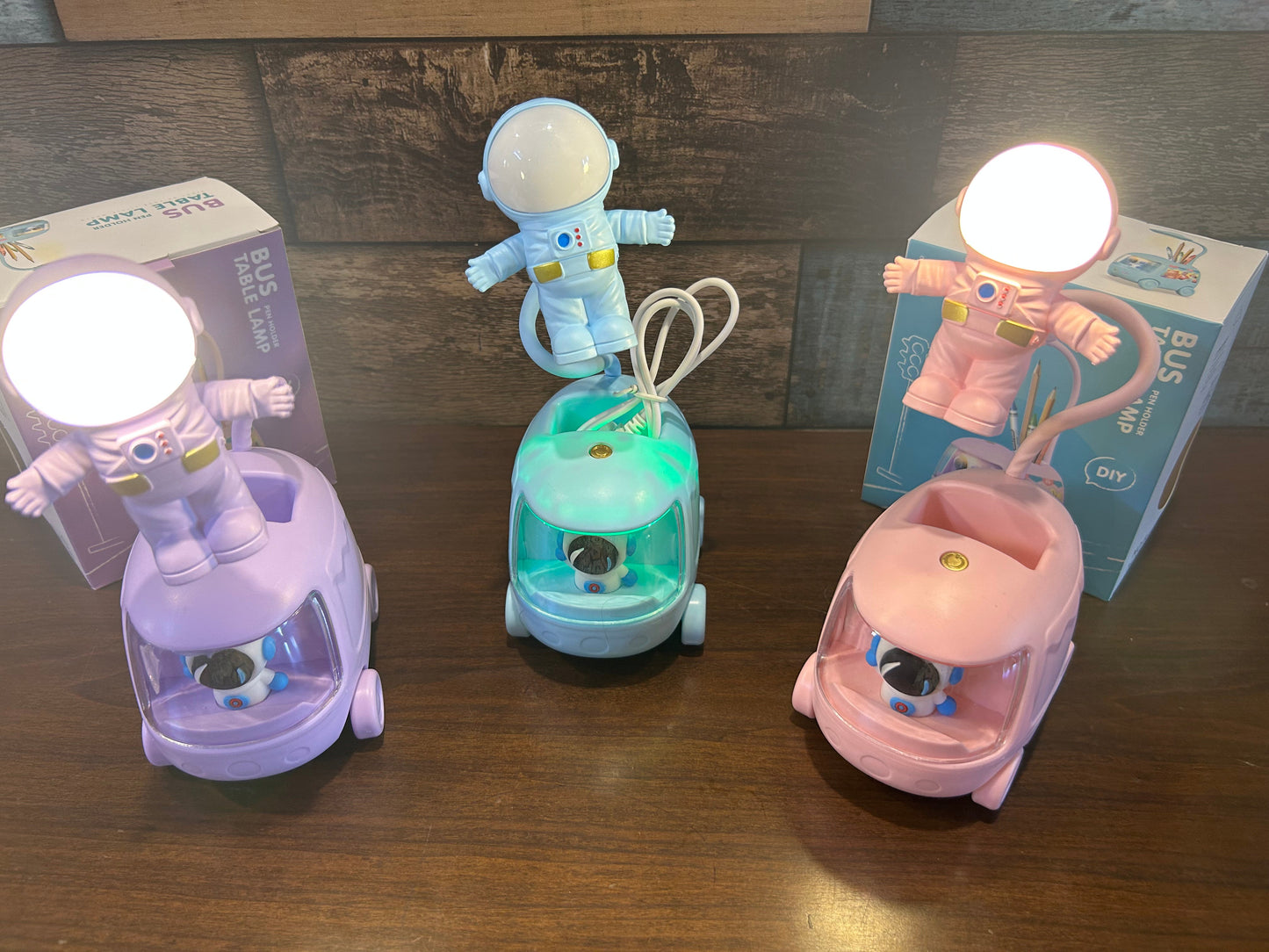 Space Night And Table Lamp