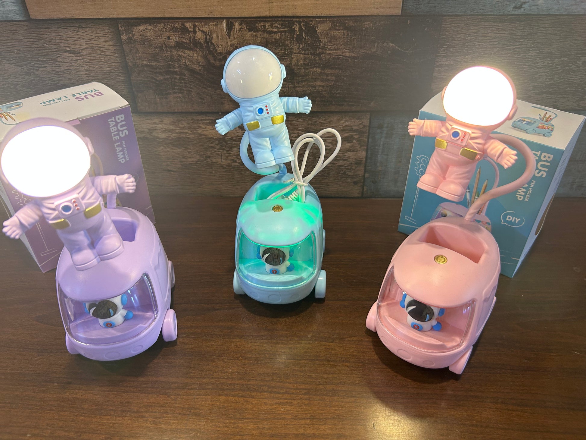 Space Night And Table Lamp