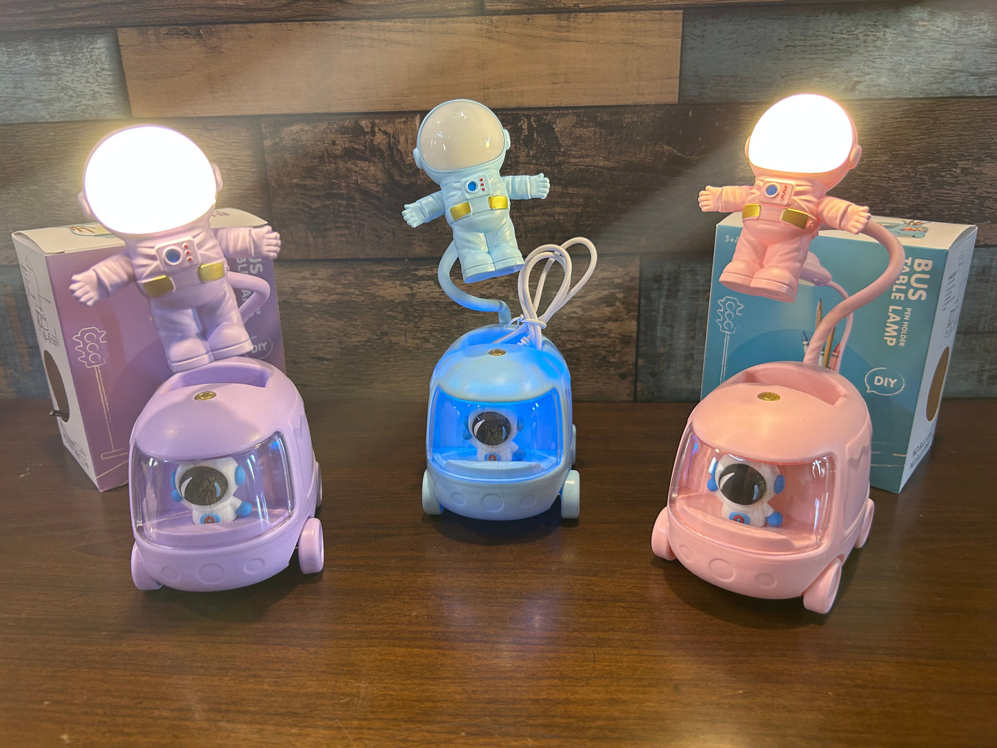 Space Night And Table Lamp