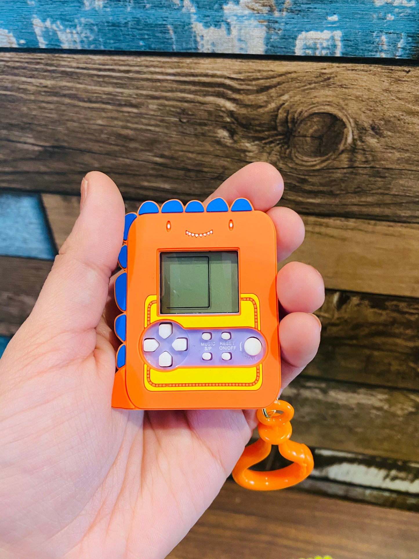 Tetris Game Keychain