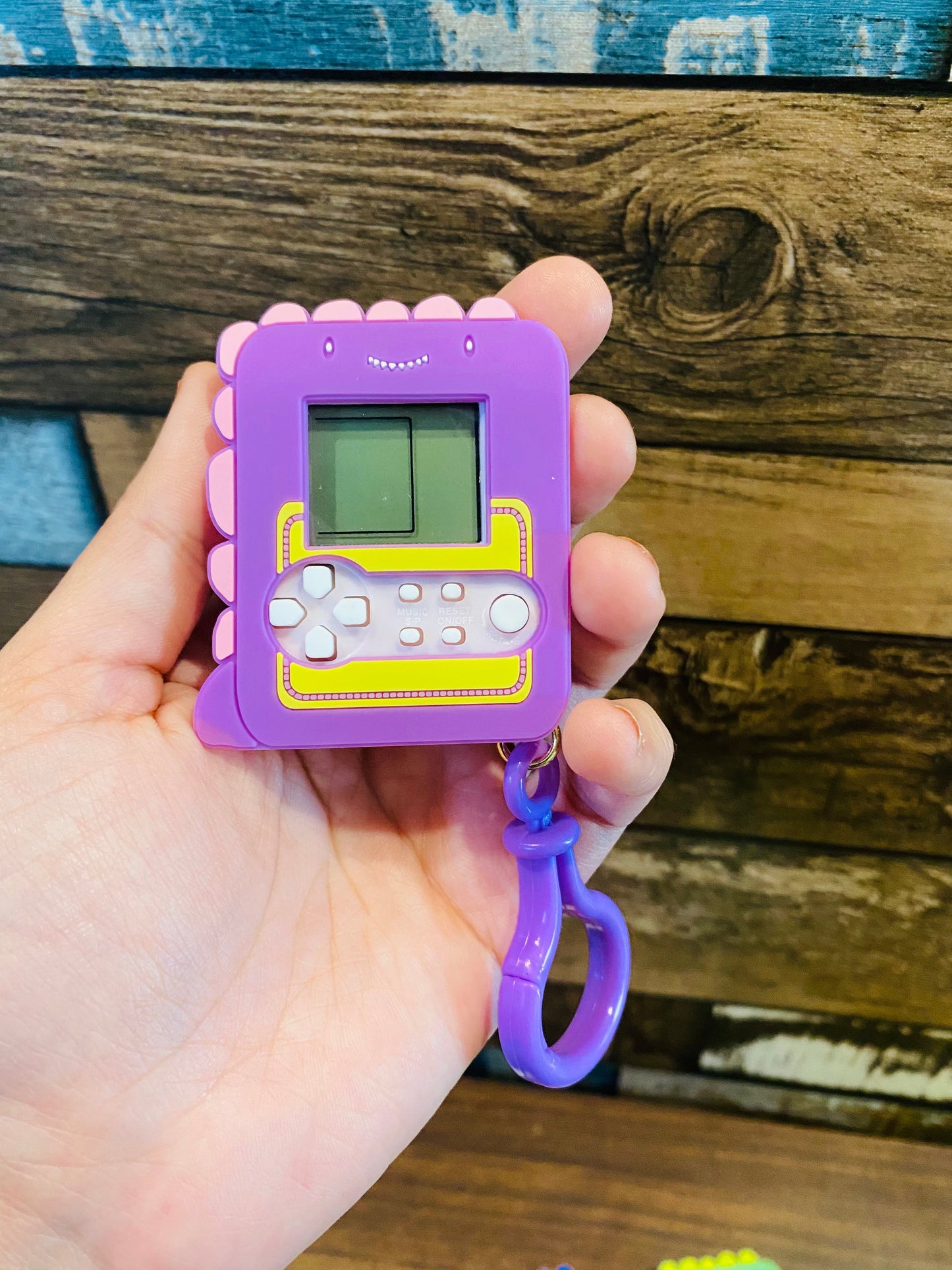 Tetris Game Keychain