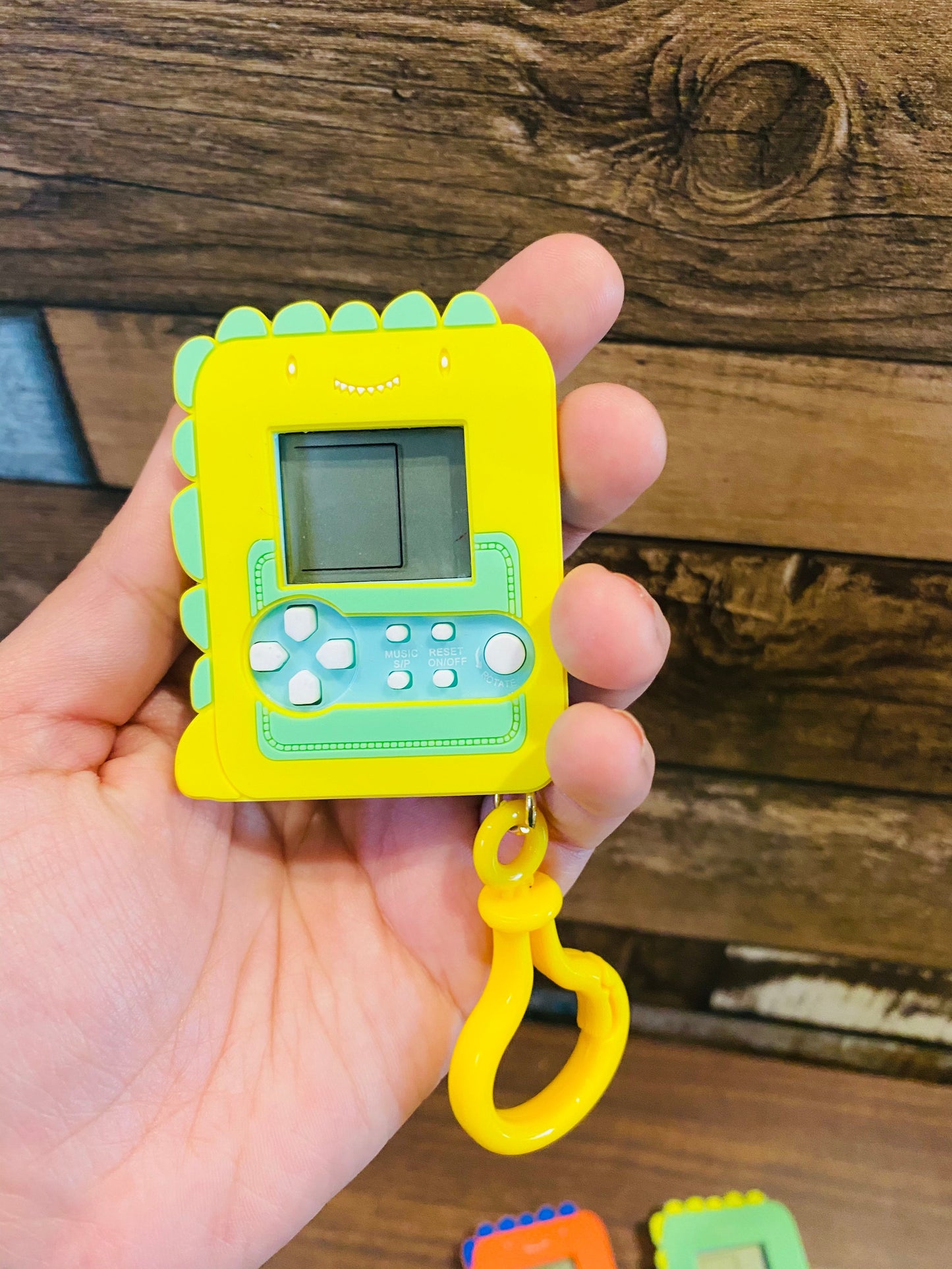 Tetris Game Keychain