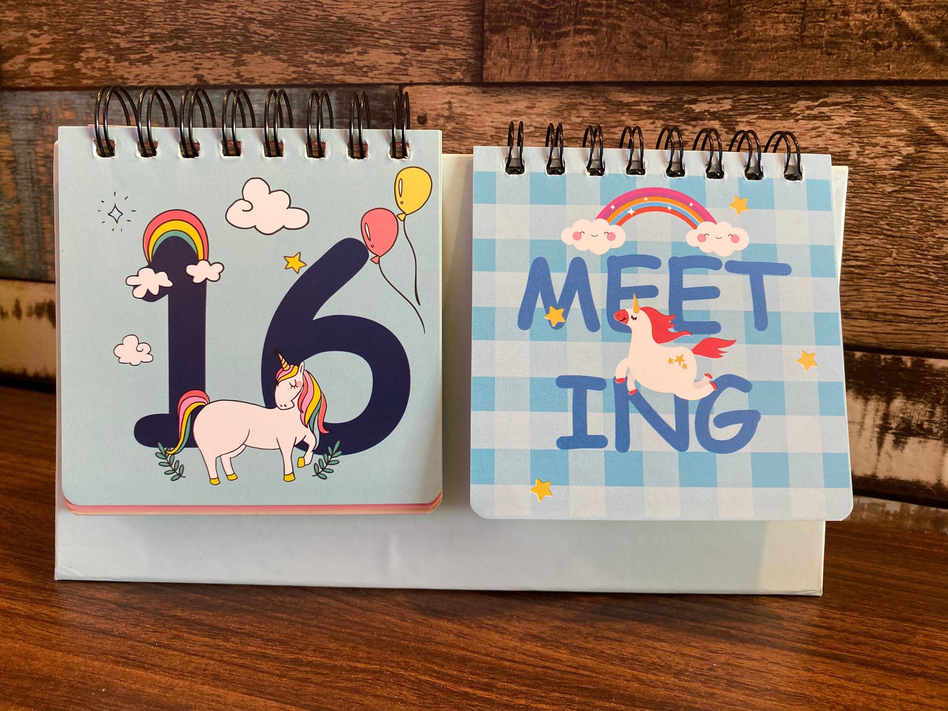 Unicorn Desk Calendar