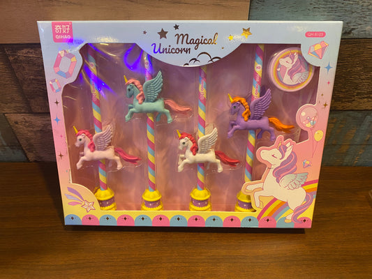 Unicorn Eraser Pencil Gift Set