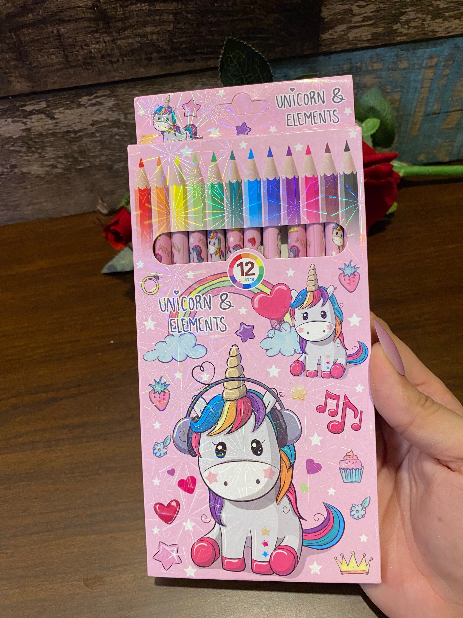 Unicorn Pencil Colours