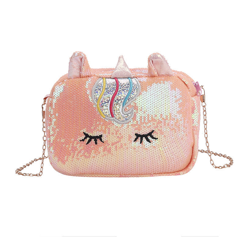 Unicorn Sequin Sling Bag