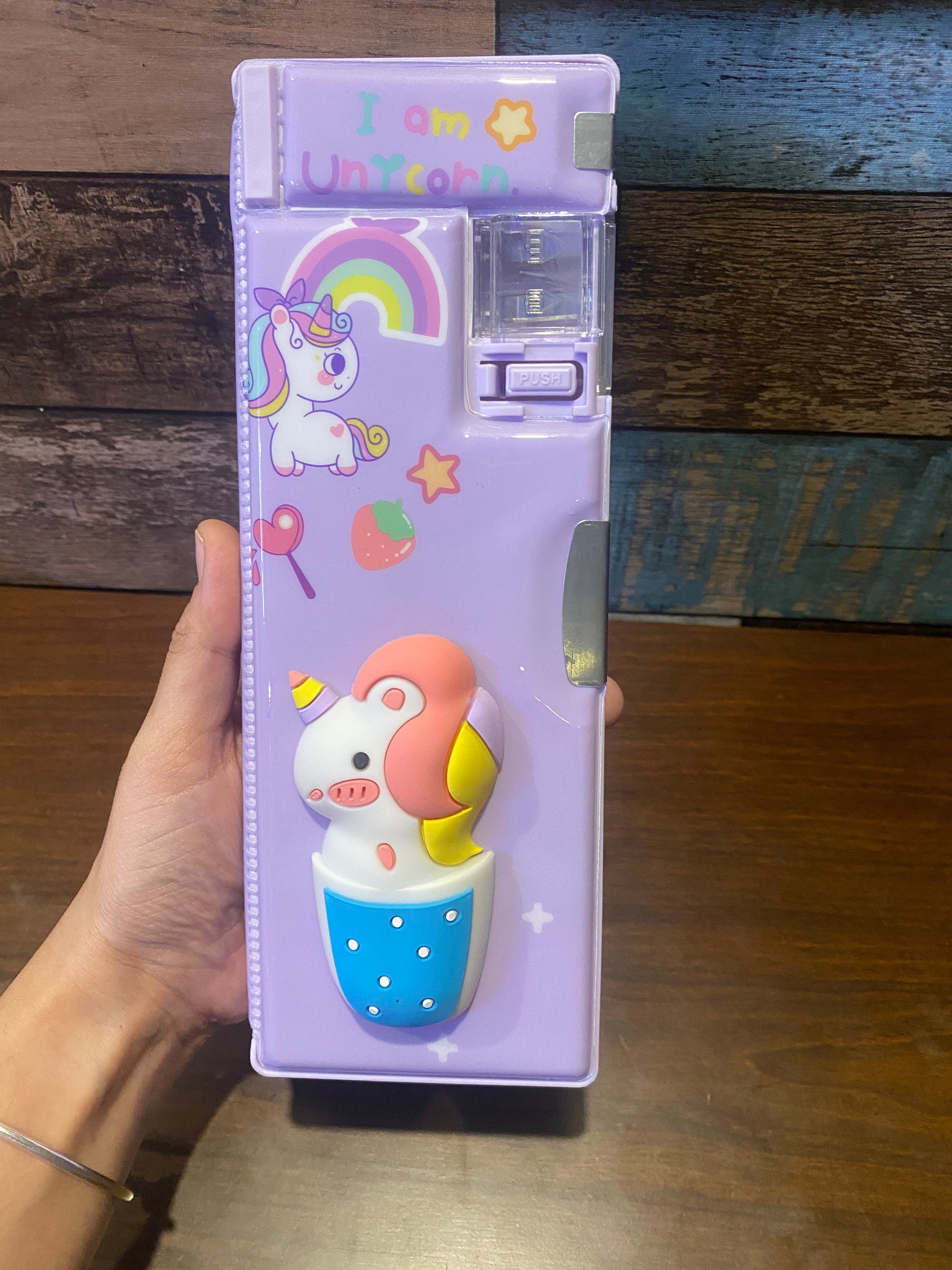 Unicorn Squishy Toy Pencil Box