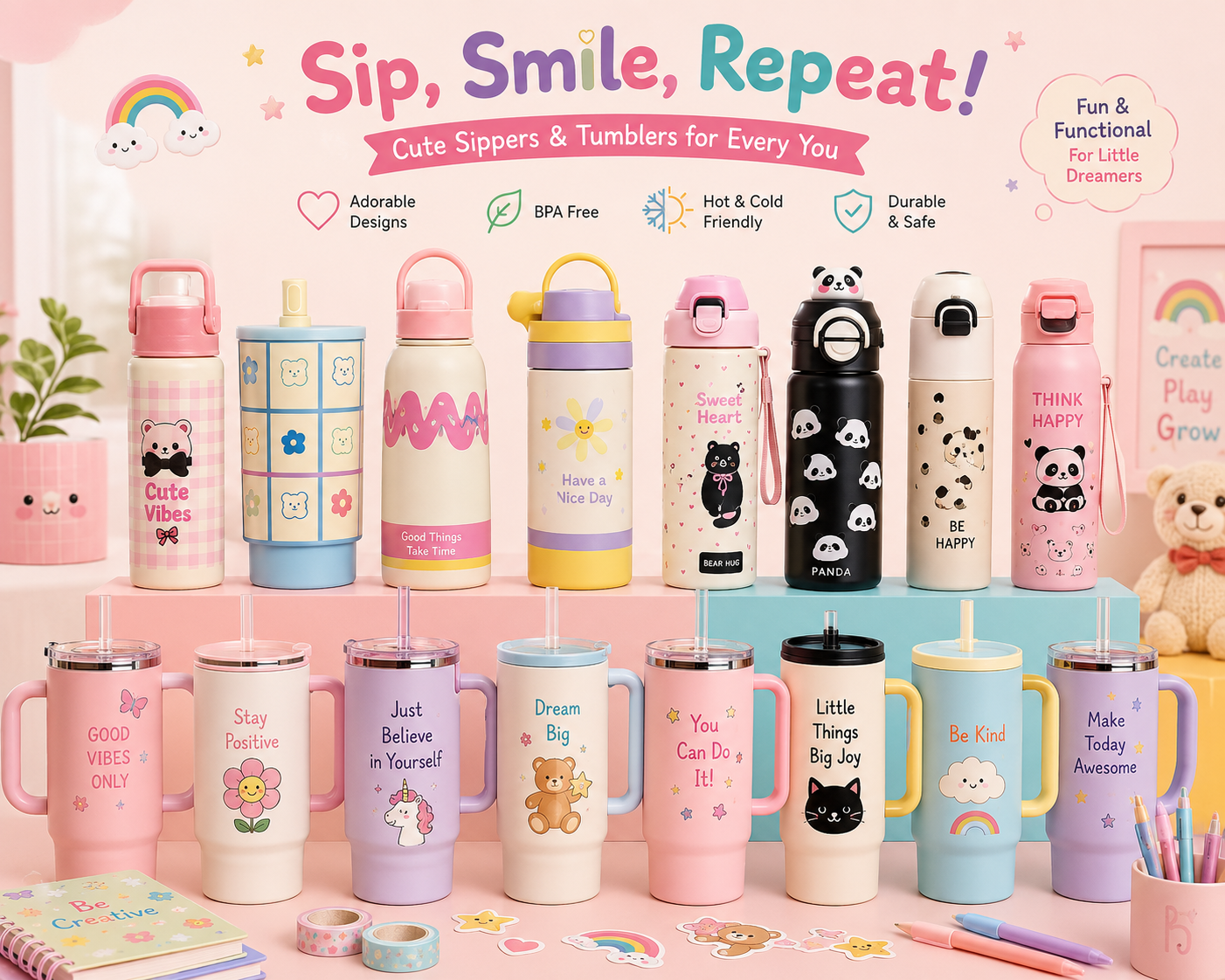 Bottles and Sippers