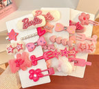 Barbie HairClips- Set of 8 clips