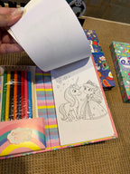Colouring Book And Scratch Pad