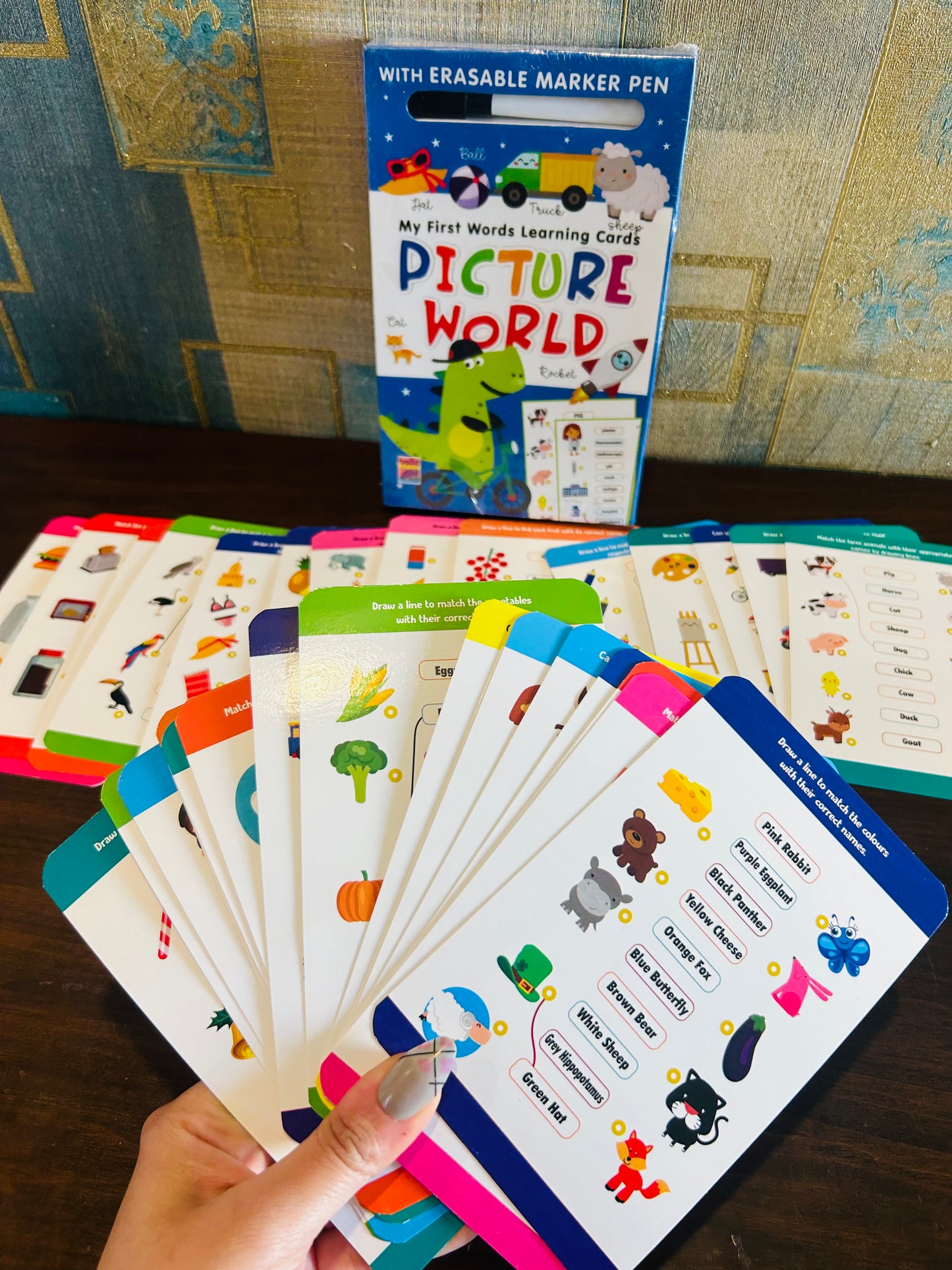 Picture World Flash Cards