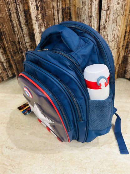 Captain America School Bag Combo