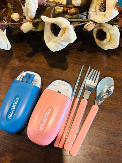 Portable Stainless Steel Cutlery Set