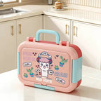 100% Leakproof Tiffin Box- 650+80ml