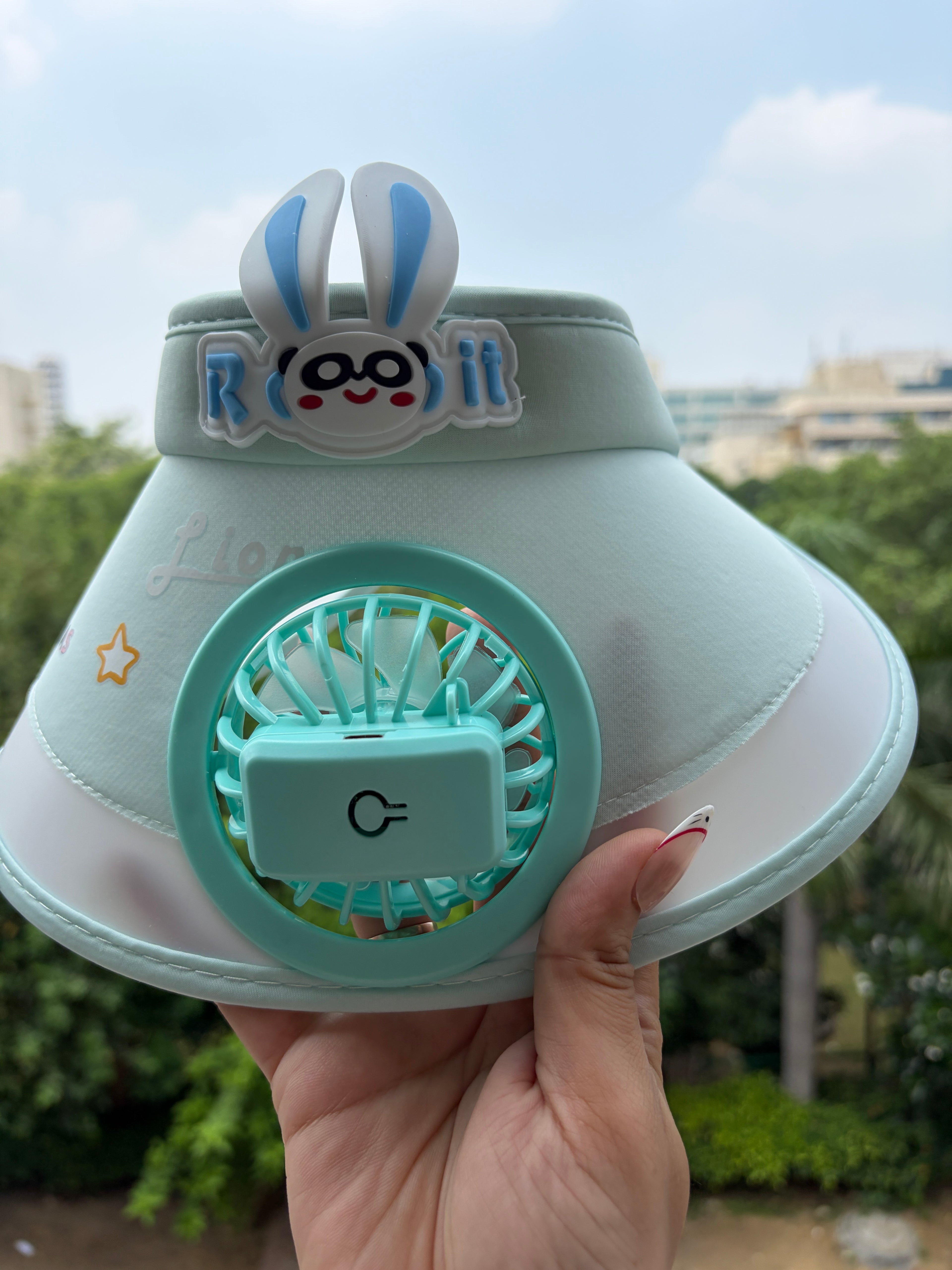 Battery Fan Cap