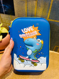 3D Cartoon Hard Shell Pencil Case- Large Capacity
