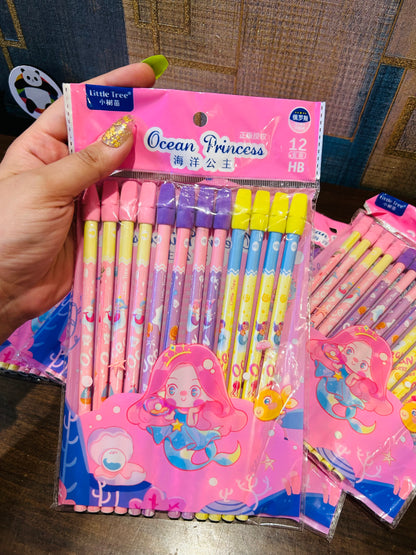 Mermaid Pencils Pack