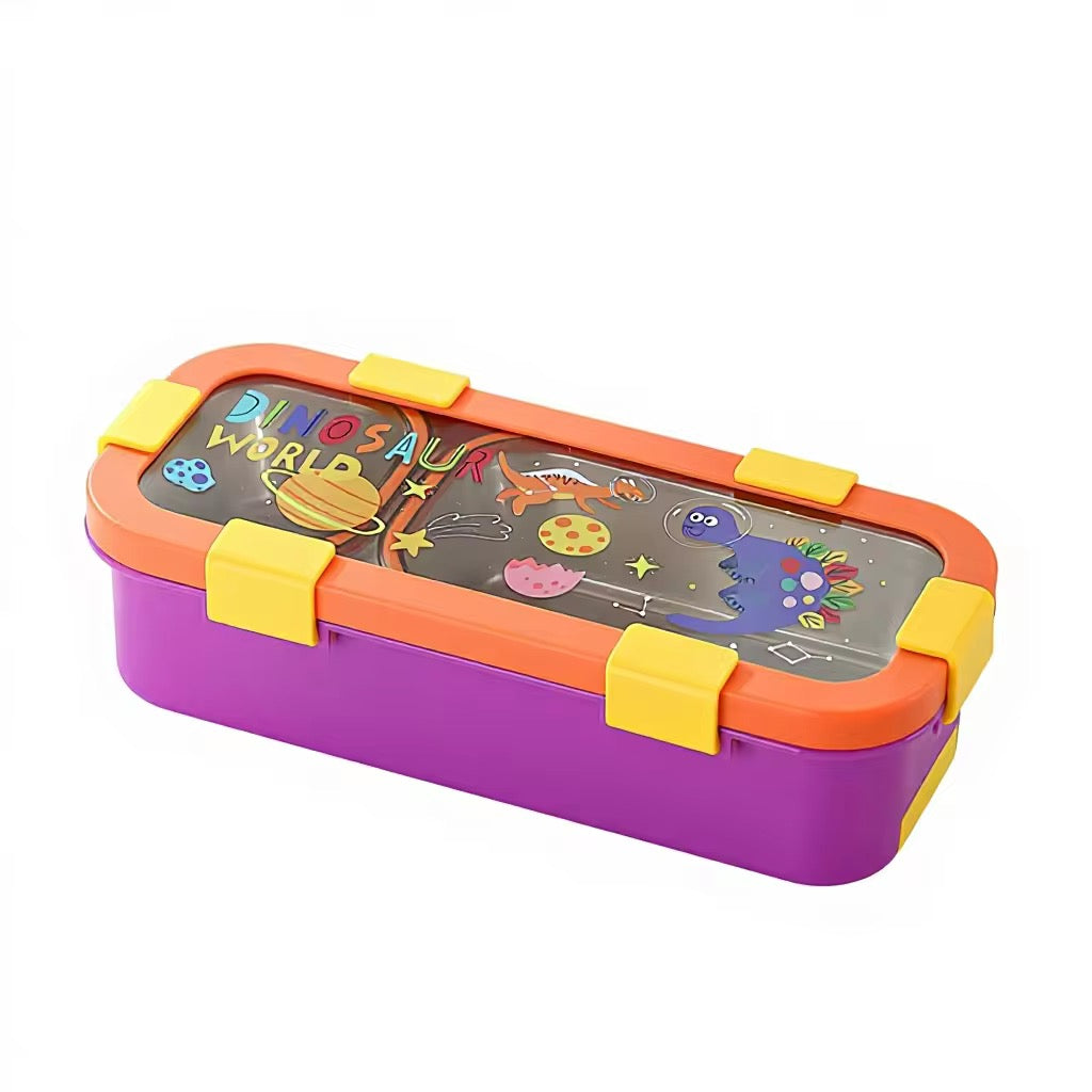 100% Leakproof and Spillproof 2 compartment Tiffin Box-600ml