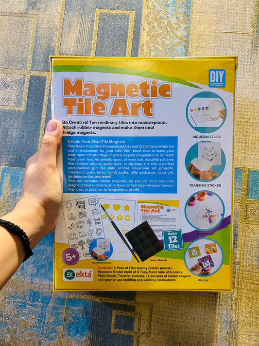 Magnetic Tile Art