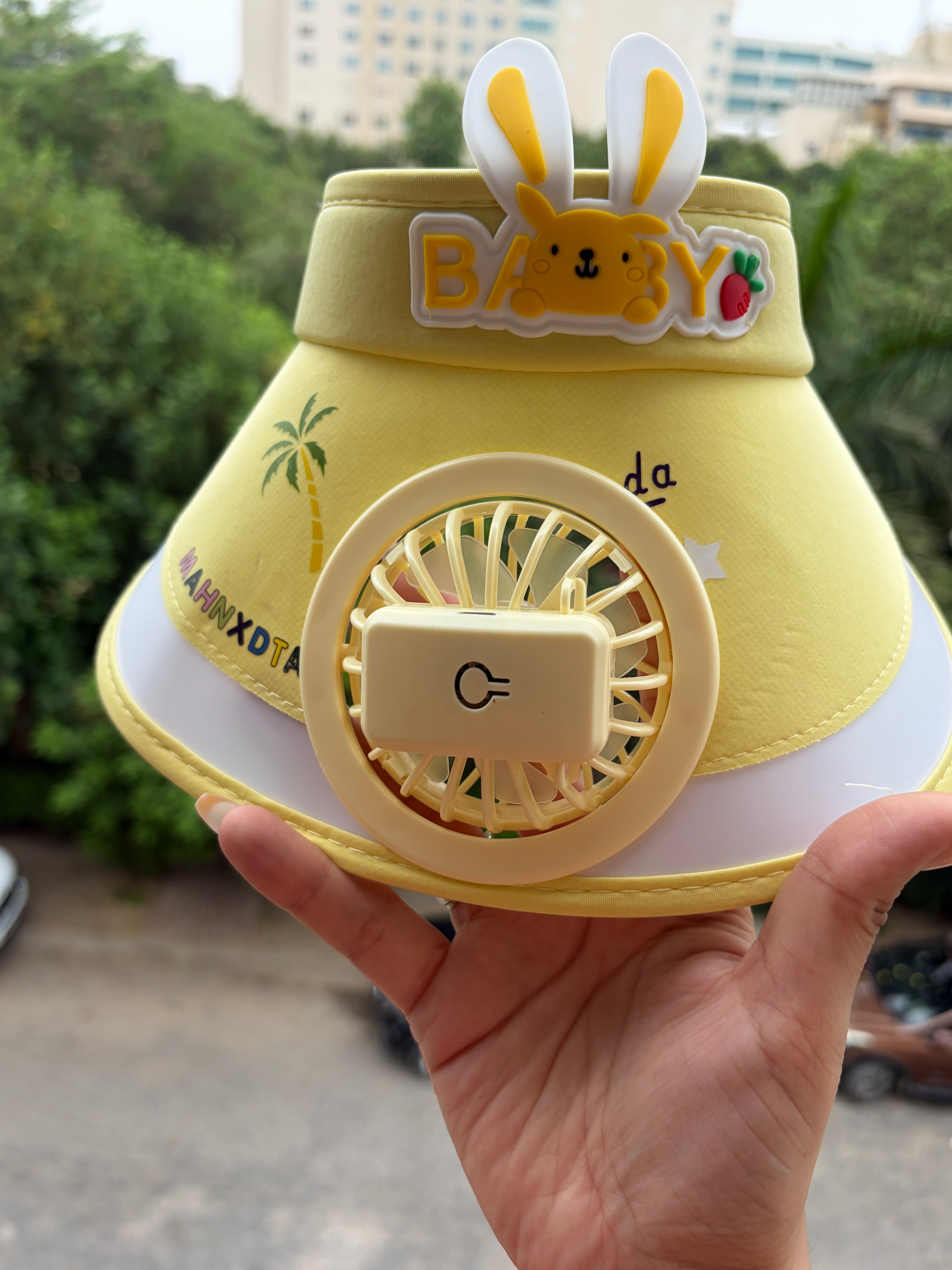 Battery Fan Cap