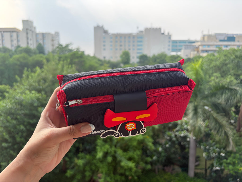 Super Hero Cat Pencil Pouch