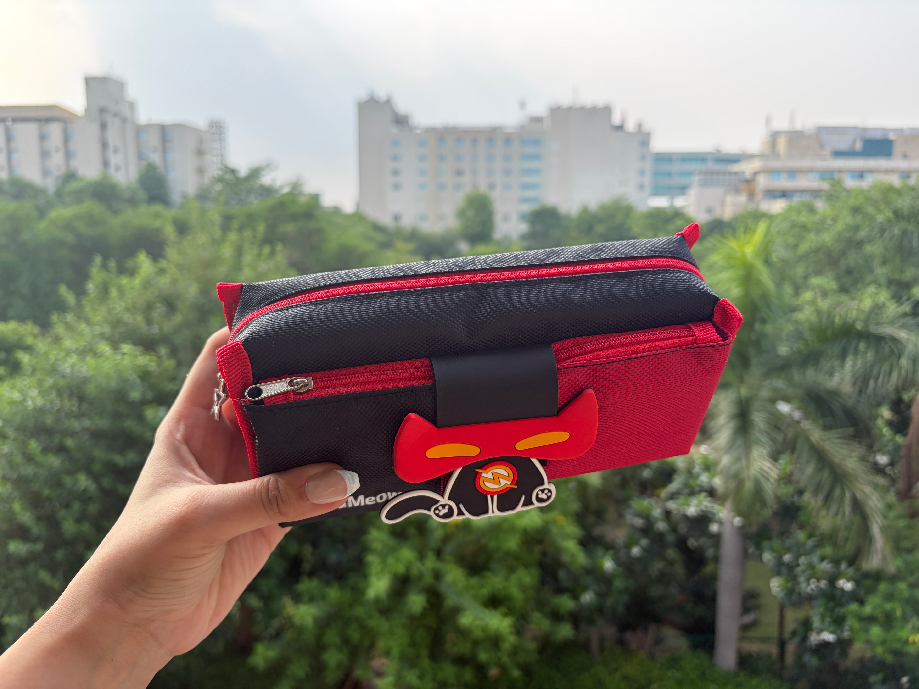 Super Hero Cat Pencil Pouch