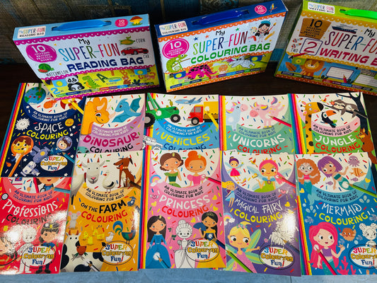 Colouring Bag- Set of 10 Books