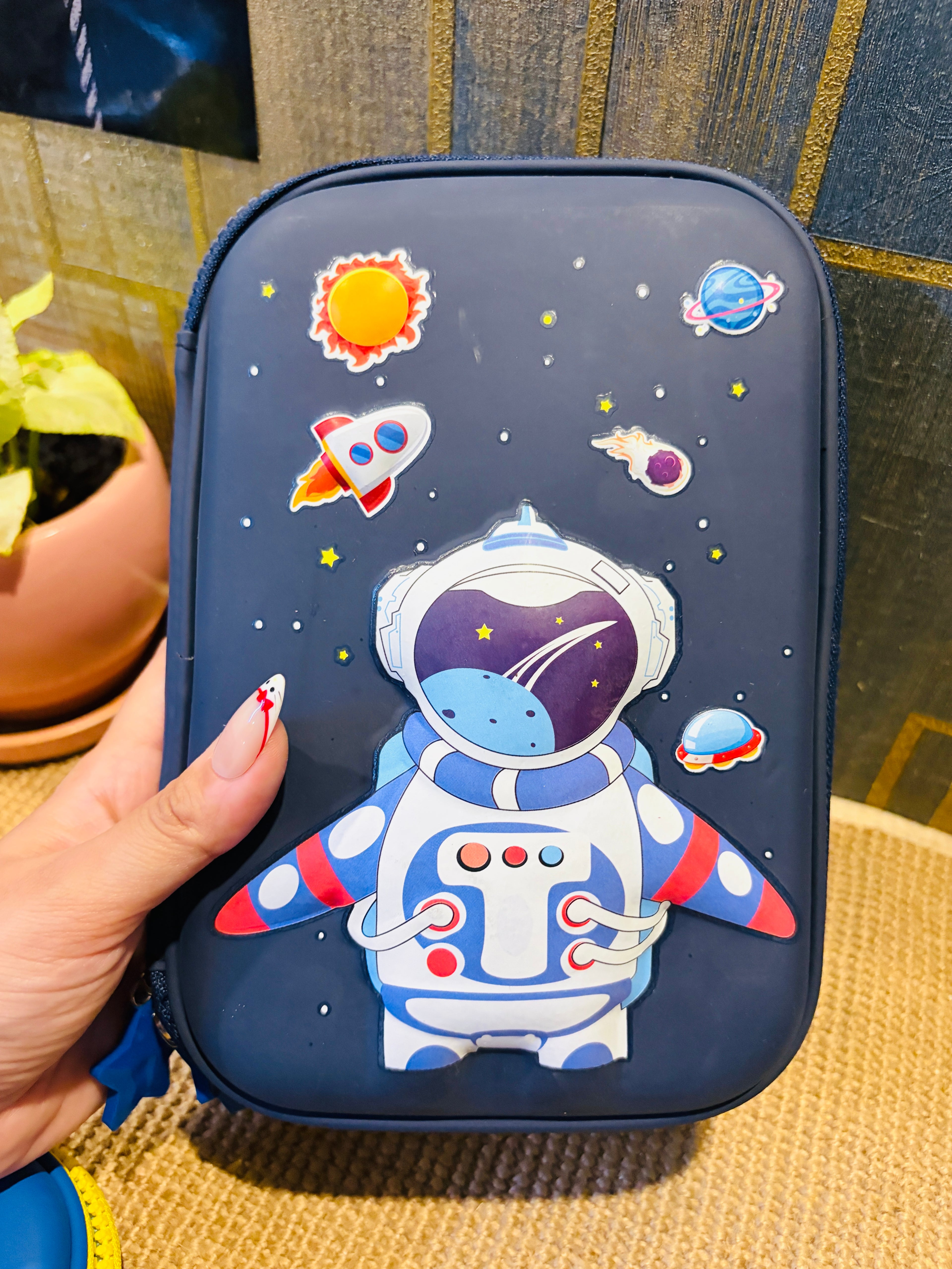 3D Cartoon Hard Shell Pencil Case- Large Capacity