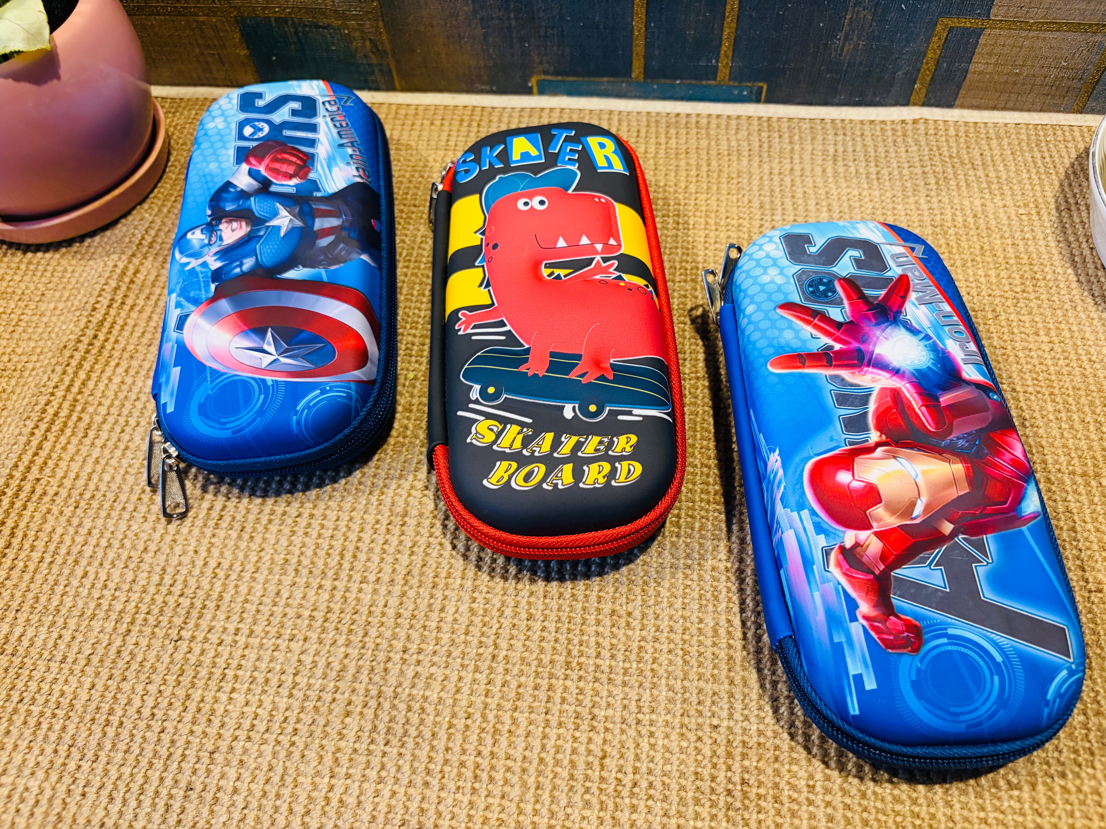 Premium Quality 3D Character EVA Hard Shell Pencil Case
