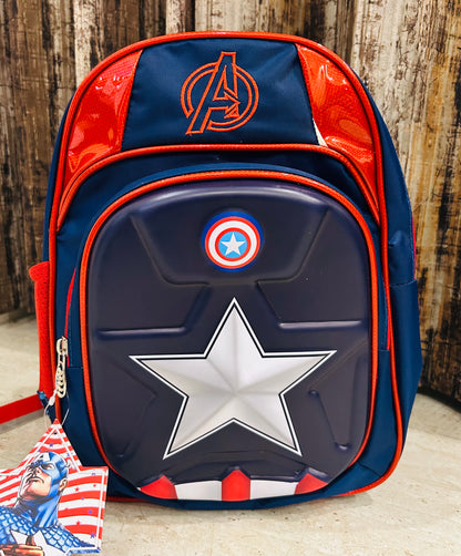 Captain America School Bag