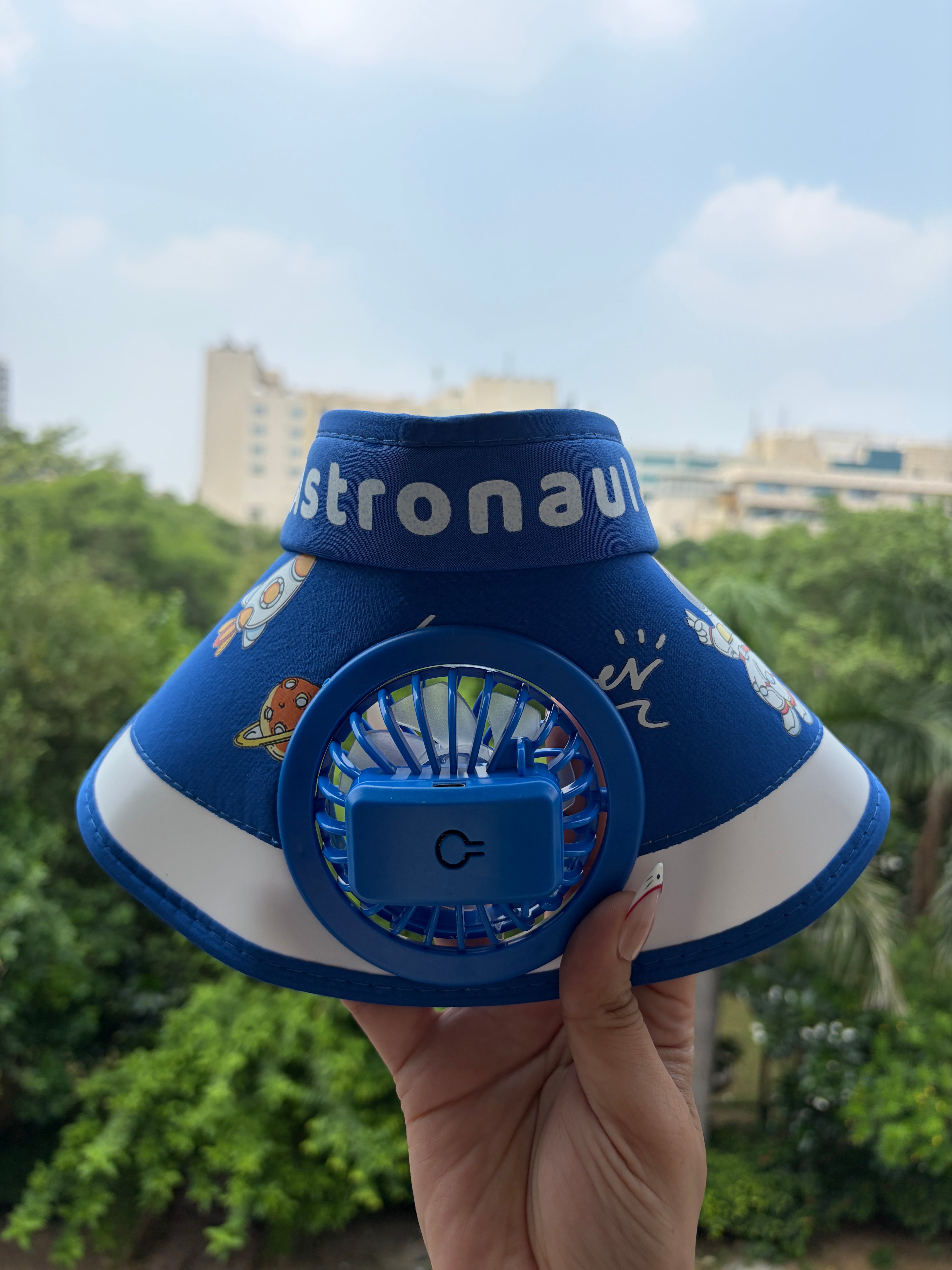 Battery Fan Cap