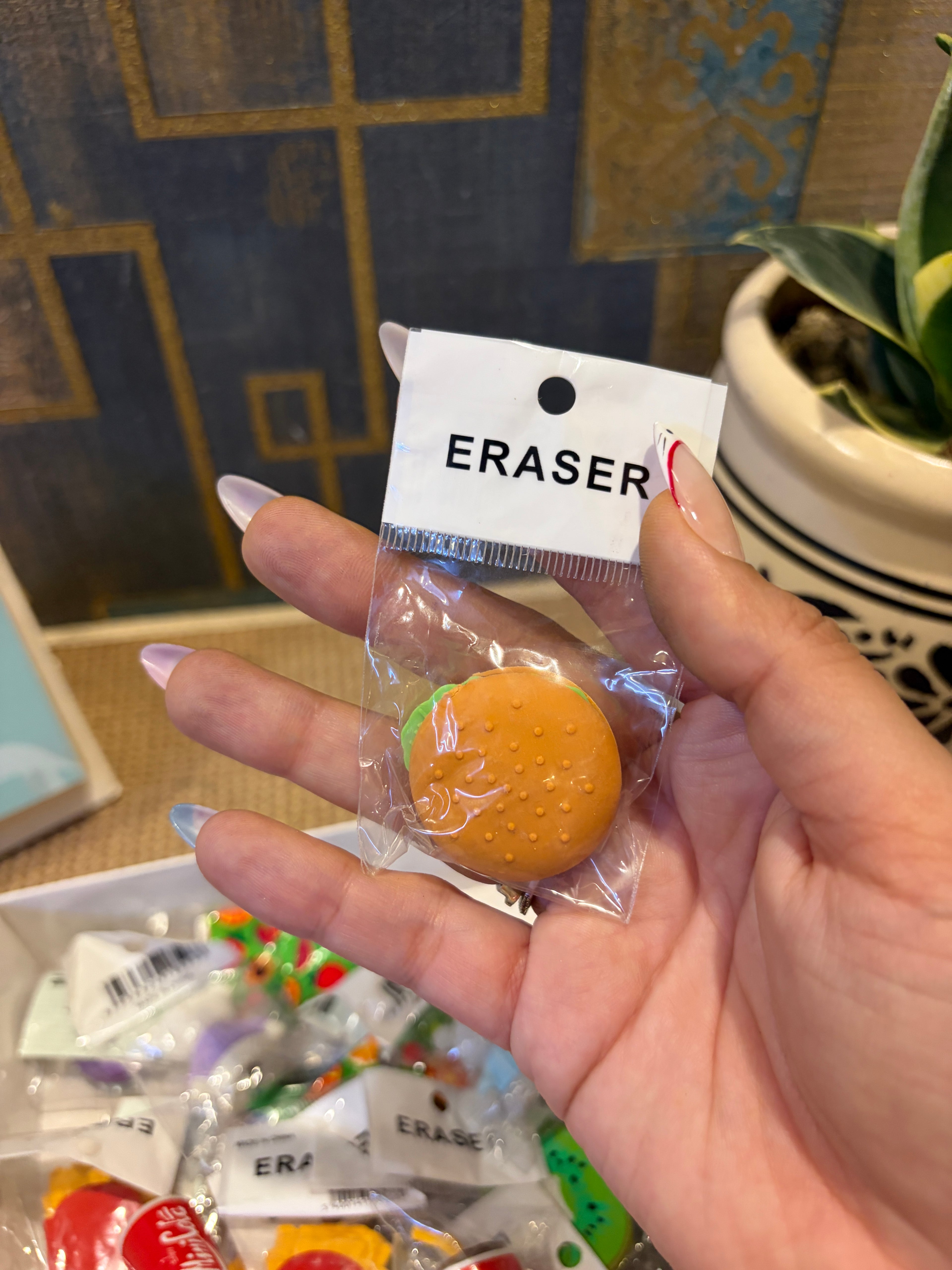 Set of 10 Assorted Erasers