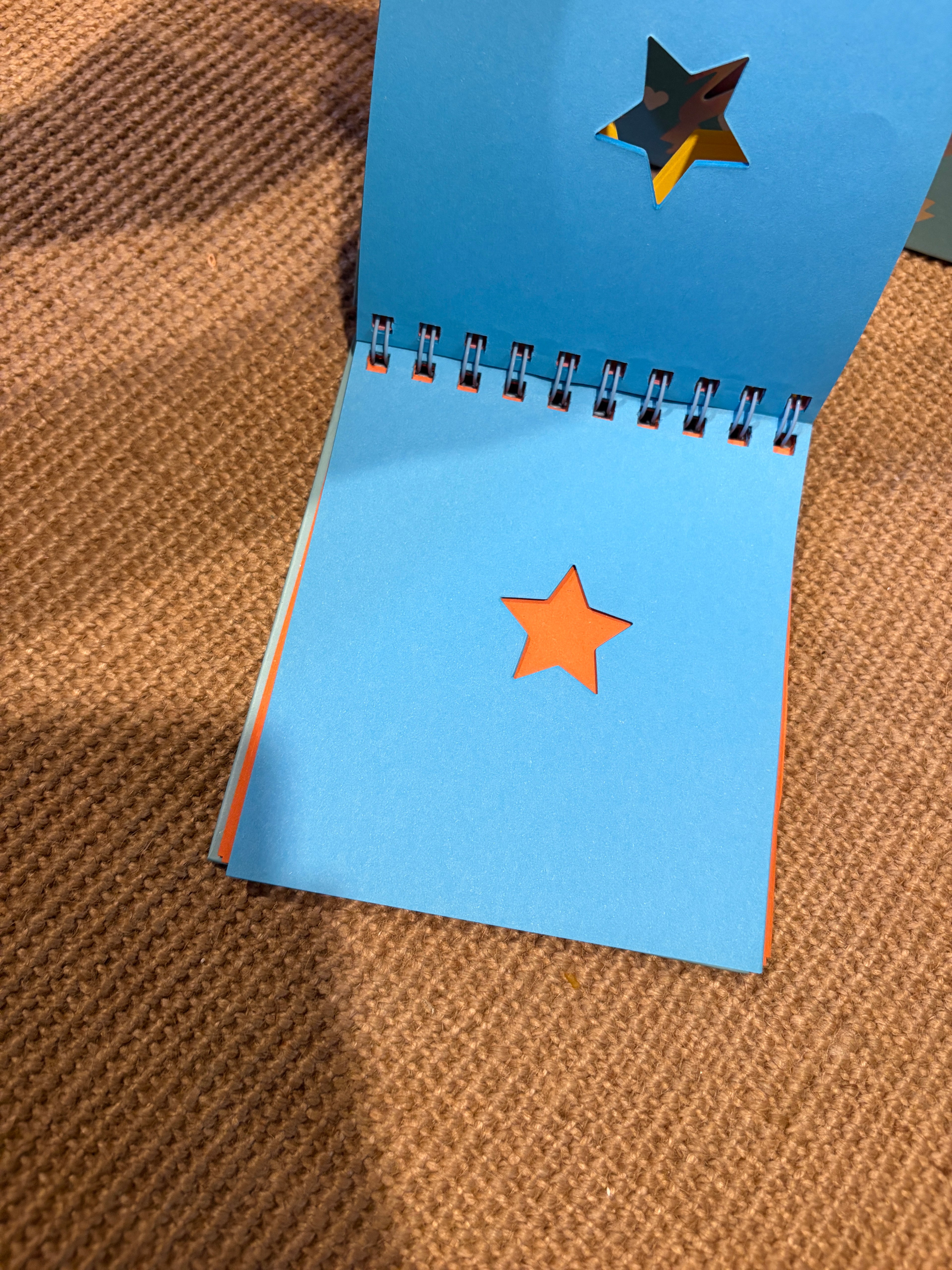 3D Die-Cut Spiral Notepad