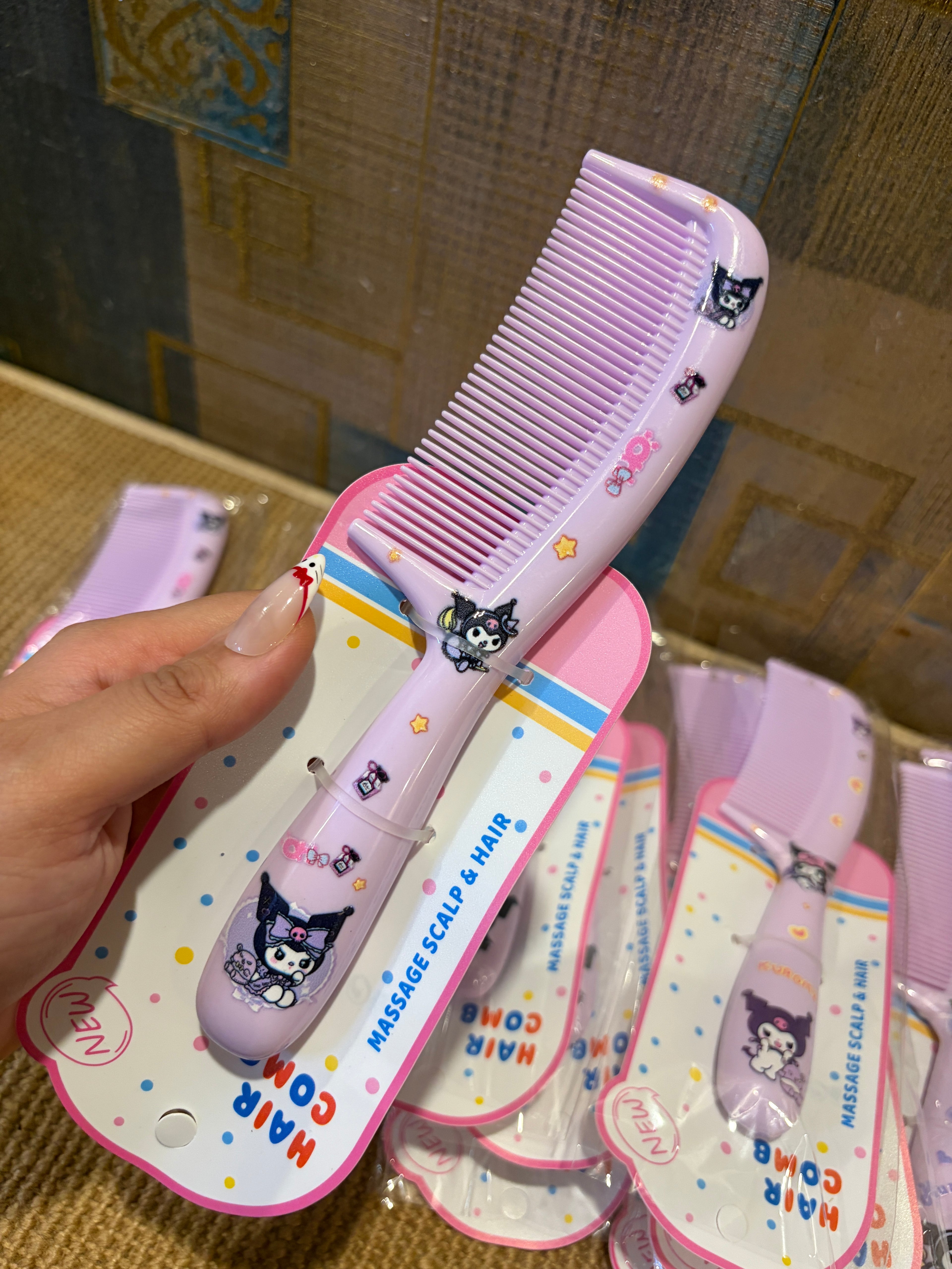 Kuromi Hair Comb