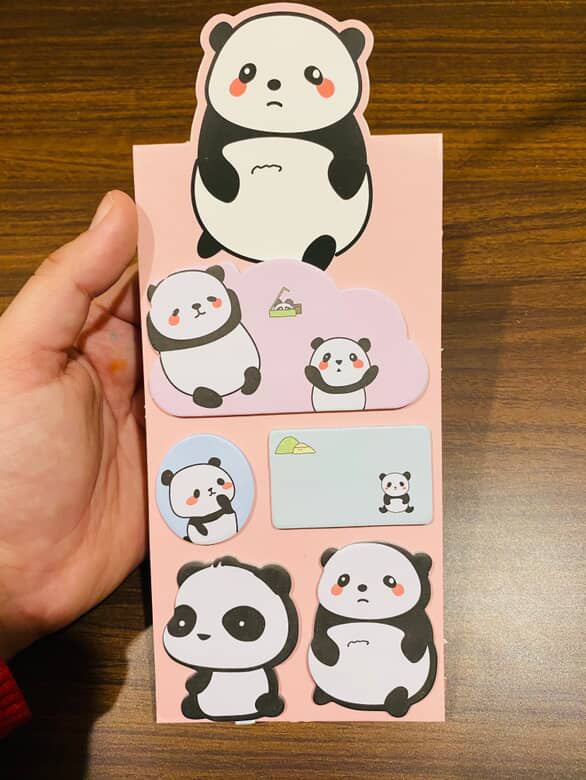 Panda Sticky Notes