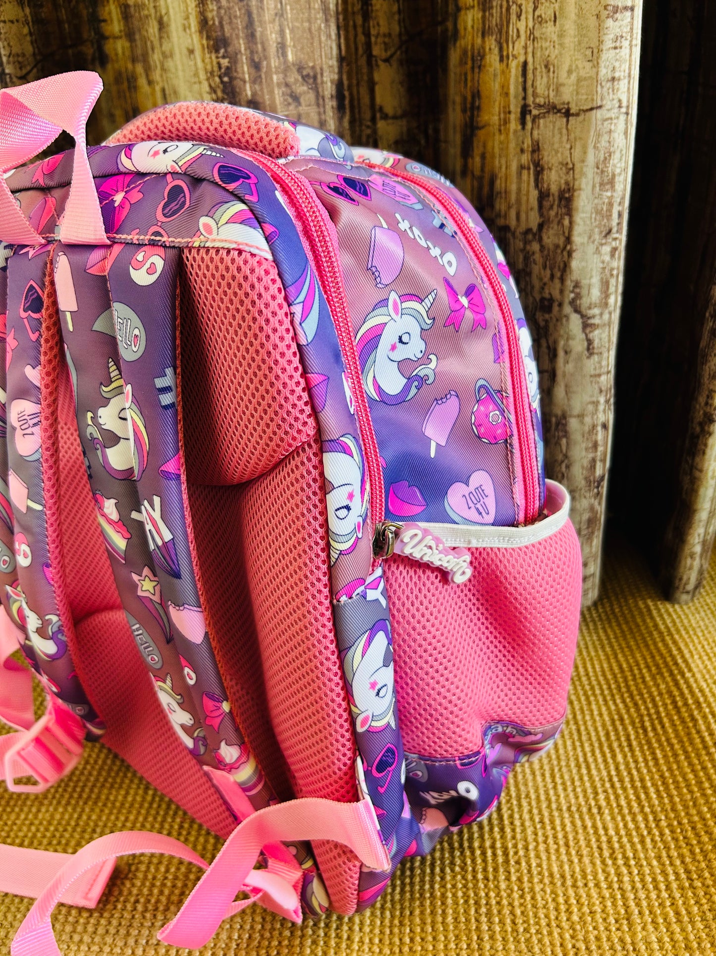 Unicorn Sequin School Bag - 13 Inch