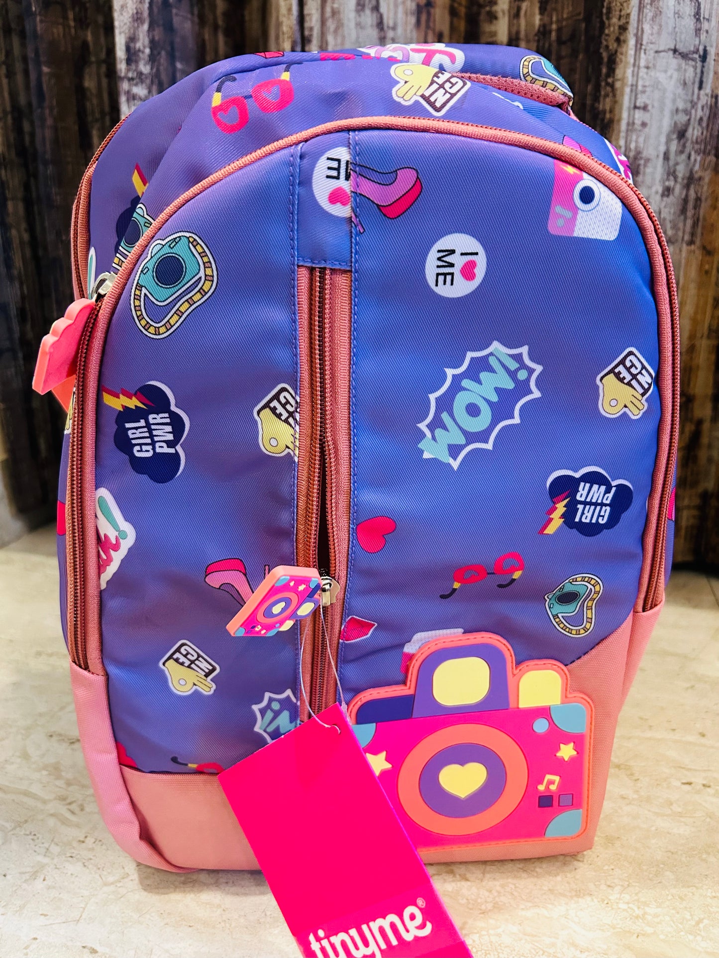 Camera Quirky School Bag