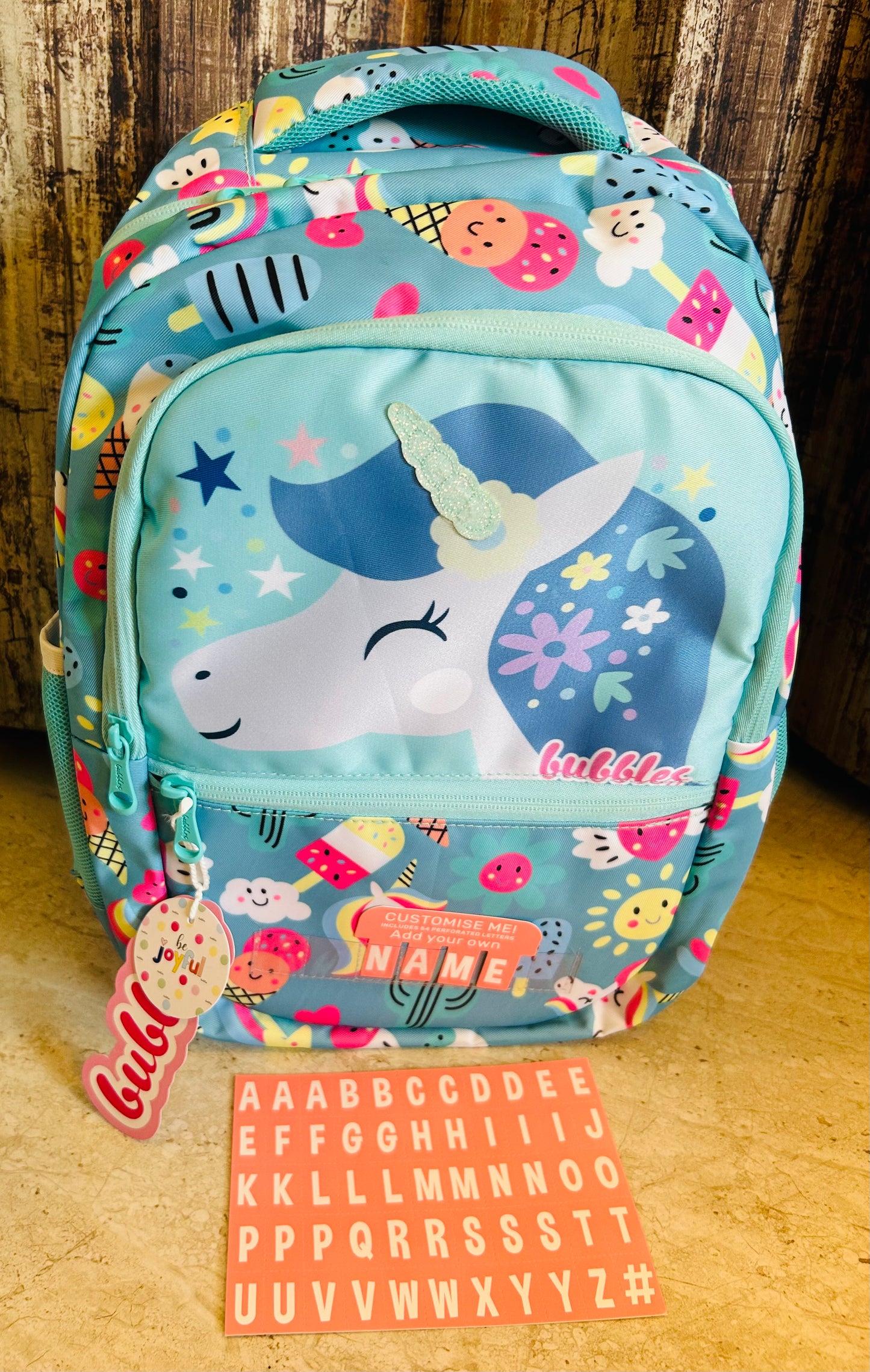 Unicorn Green School Bag