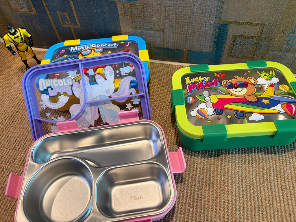 3 Compartment Bento Box