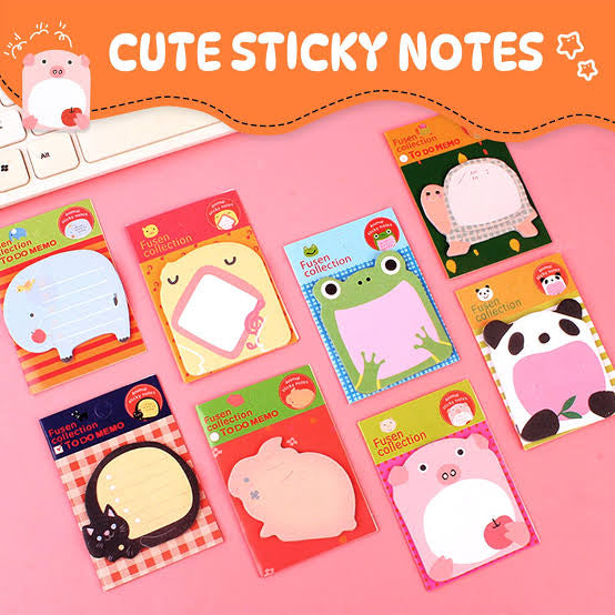 Animal Sticky Notes