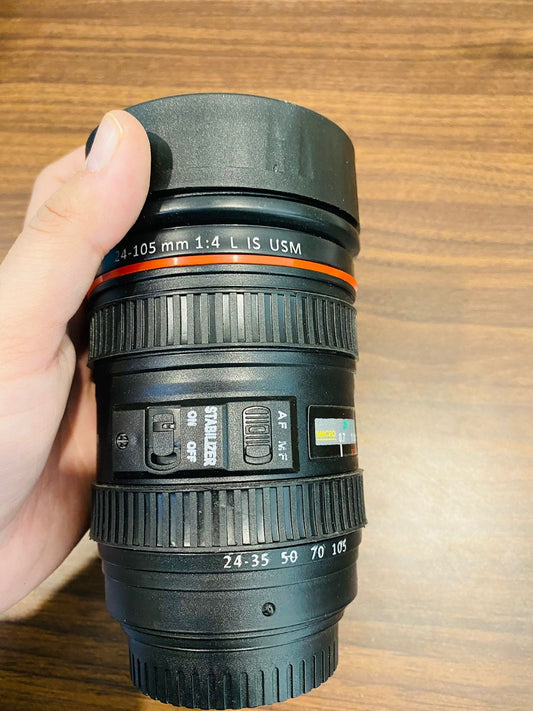 Camera Lens Insulated Mug