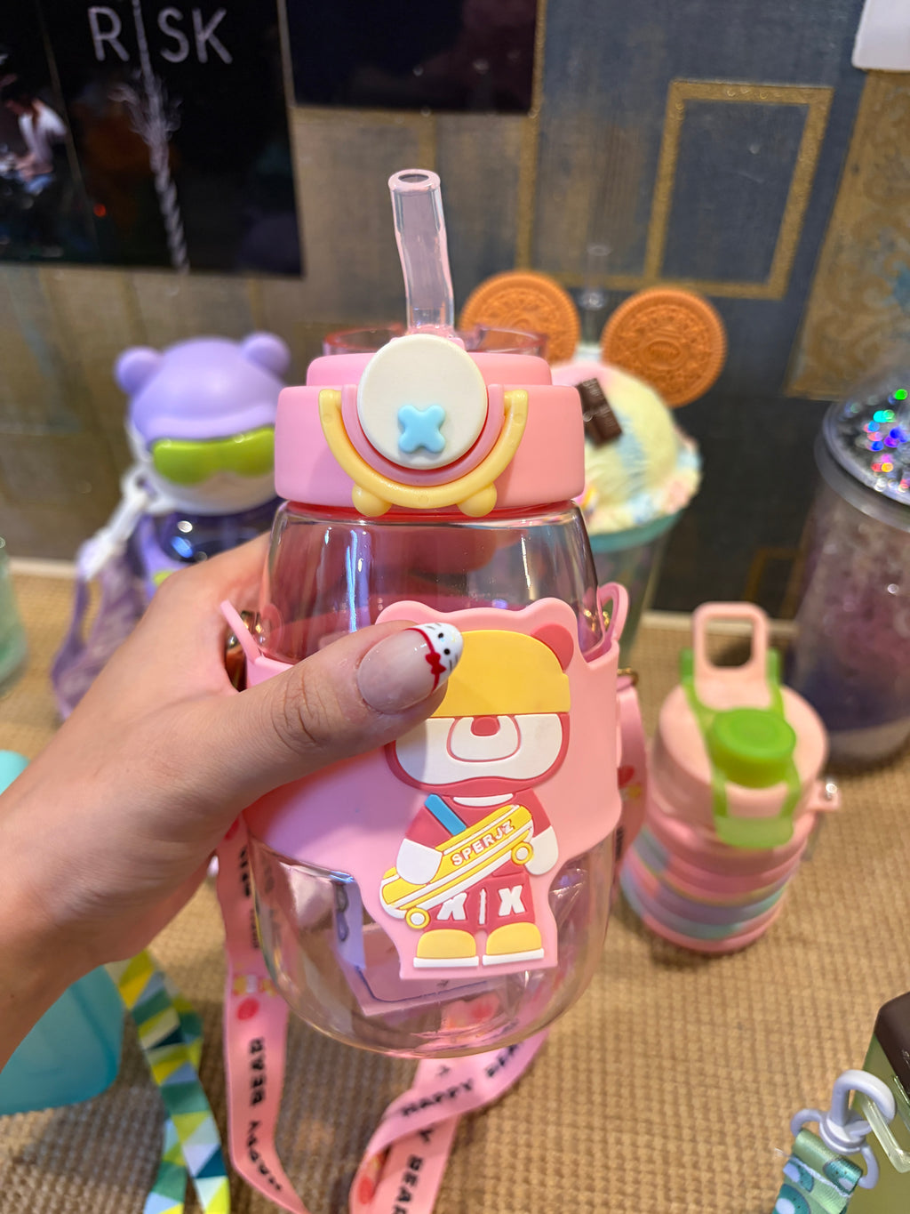 Skater Bear Bottle - 600ml