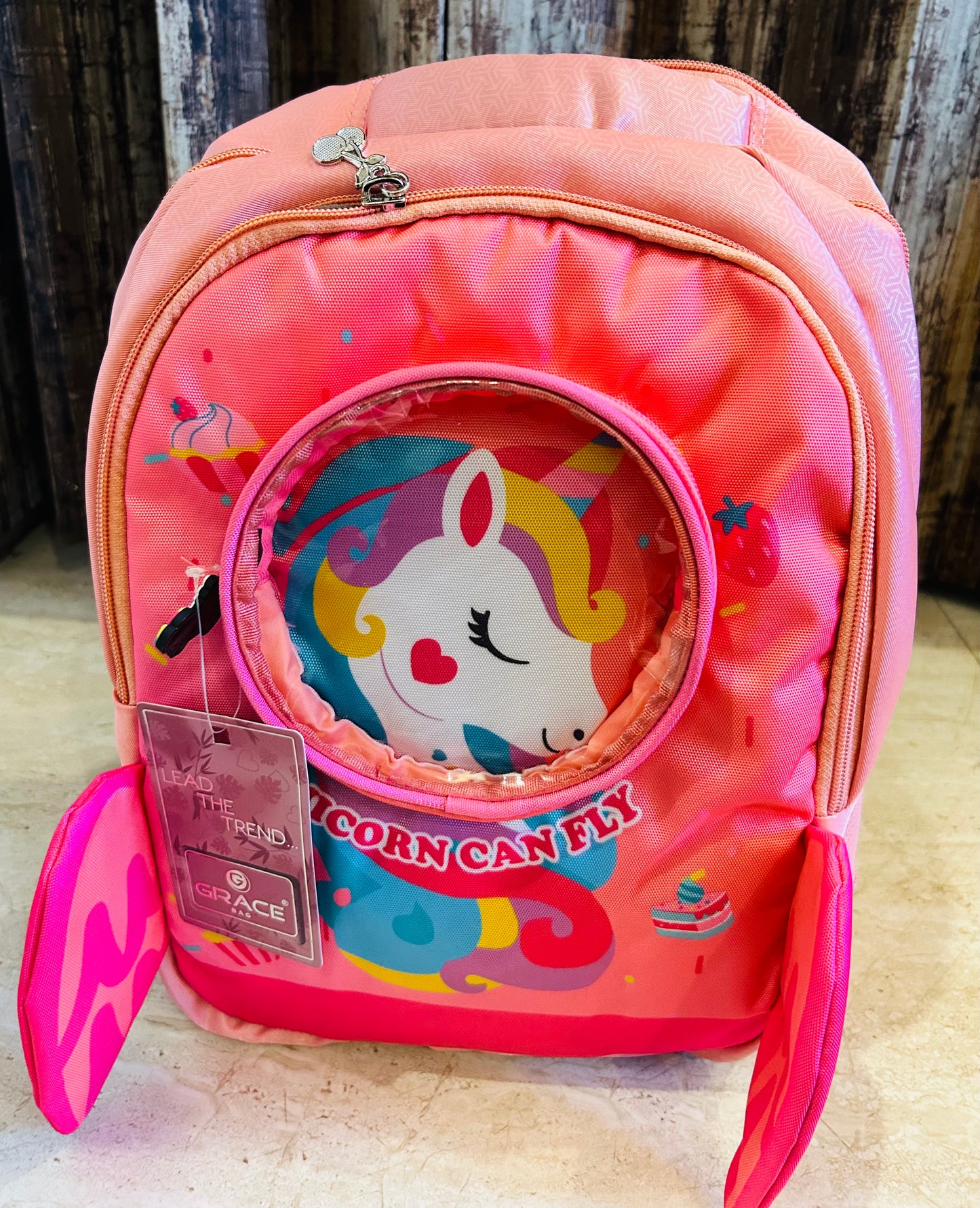 Unicorn Can Fly School Bag