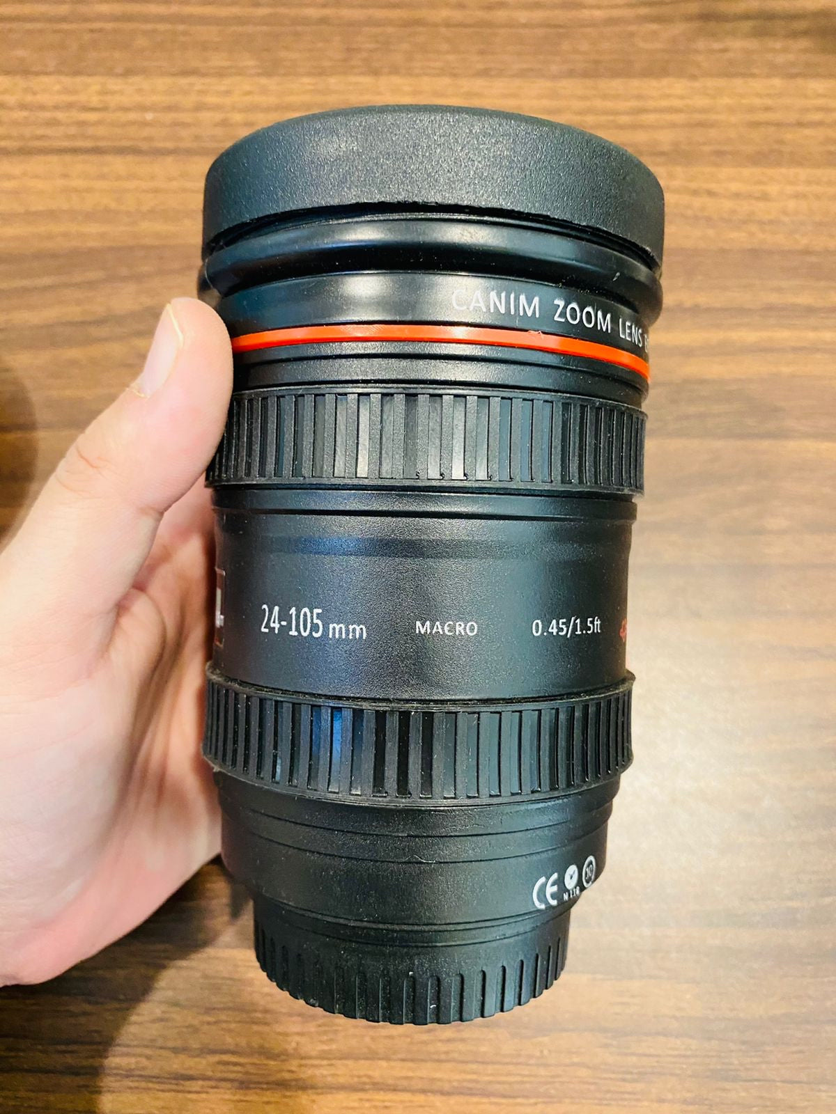 Camera Lens Insulated Mug