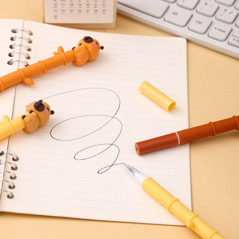 Capybara Gel Pen- Set of 3