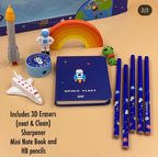 Space Exploration Kids Stationery Gift Set